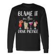 Cruise 2024 Blame It On The Drink Package Long Sleeve T-Shirt Gifts ideas