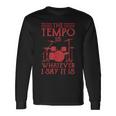 Drummer Drummer Drum Kit Langarmshirts Geschenkideen
