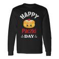 Happy Paczki Day Polish Fat Thursday Donut Poland Long Sleeve T-Shirt Gifts ideas