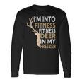 Hunter Dad I'm Into Fitness Deer Freezer Hunting Long Sleeve T-Shirt Gifts ideas