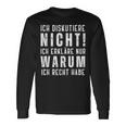 Ich Diskutiere Nicht Ich Erkläre Dir Warum Männer Langarmshirts Geschenkideen