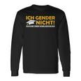 Ich Gender Nicht Ich Habe Einen Schulabschluss Green Langarmshirts Geschenkideen