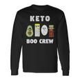Keto Boo Crew Squad Long Sleeve T-Shirt Gifts ideas