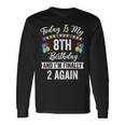 Leap Year Birthday Leap Day 8 Years Old Leapling Long Sleeve T-Shirt Gifts ideas