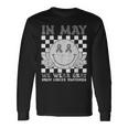 In May We Wear Gray Brain Cancer Tumor Awareness Long Sleeve T-Shirt Gifts ideas