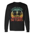 Old Drinker 50Th Cheers And Beers To My 50 Years Long Sleeve T-Shirt Gifts ideas
