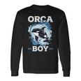 Orca Animal Orca Boy Long Sleeve T-Shirt Gifts ideas