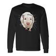 Rat Face For Rats Mouse & Rodent Lovers Long Sleeve T-Shirt Gifts ideas
