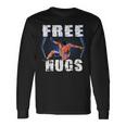 Wrestling Free Hugs Wrestling Vintage Long Sleeve T-Shirt Gifts ideas