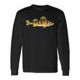 Yellow Perch Fishing Freshwater Fish Angler Long Sleeve T-Shirt Gifts ideas