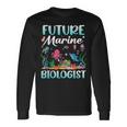 Future Marine Biologist Cute Costume Kid Child Adult Long Sleeve T-Shirt Gifts ideas