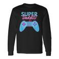 Gamer Dad Super Daddio Father's Day Long Sleeve T-Shirt Gifts ideas