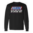 Gaming Du Bist Nicht Du Wenn Du Offline Bist Gamer Langarmshirts Geschenkideen