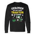 Geboren Um Mit Papa Traktor Zu Fahren Children's Jumper Langarmshirts Geschenkideen