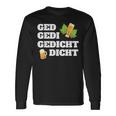 Gedi Word Game Firmgedi Taufdi Ged Langarmshirts Geschenkideen