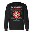 Gentleman Treat The Oldtimer Ist 40 Geschenkkeidee Langarmshirts Geschenkideen