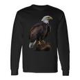 Genuine Eagle Sea Eagle Bald Eagle Polygon Eagle Langarmshirts Geschenkideen