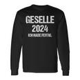 Geselle 2024 Ich Habe Fertig Prüfung Gesellenprüfung Langarmshirts Geschenkideen