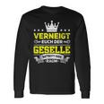 Geselle Bestanden Schellenbrief Exam Langarmshirts Geschenkideen