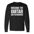 Gitarre Papaatertag Musik Lustig Langarmshirts Geschenkideen