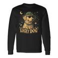 Golden Retriever Dog St Patrick's Day Saint Paddy's Irish Long Sleeve T-Shirt Gifts ideas