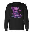 Goth Pastel Cute Creepy Kawaii Gamer Teddy Bear Gaming Long Sleeve T-Shirt Gifts ideas