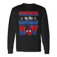 Grandma Of The Birthday Boy Spider Family Matching Long Sleeve T-Shirt Gifts ideas