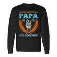 Grillmeister Papa Mann Mythos Legendeaterintage Mann Langarmshirts Geschenkideen