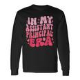 Groovy In My Assistant Principal Era Job Title School Worker Long Sleeve T-Shirt Gifts ideas