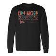 Groovy Fine Motor Promoter Occupational Therapy Ot Therapist Long Sleeve T-Shirt Gifts ideas