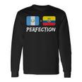 Guatemalan Plus Ecuadorian Perfection Mix Flag Heritage Long Sleeve T-Shirt Gifts ideas