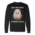 Guck Mich Nicht In Diesem Ton An Annervt Vogel Langarmshirts Geschenkideen