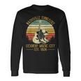 Guitar Guitarist Nashville Tennessee Country Music City Long Sleeve T-Shirt Gifts ideas