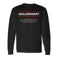 Hallenwart 'Weil Superhero' Langarmshirts Geschenkideen