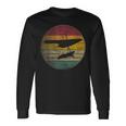 Hang Gliding Glide Glider Vintage Distressed Retro 70'S 80'S Long Sleeve T-Shirt Gifts ideas