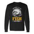 Happiness Is A Big Fish And A Witness Fisherman Fishing Long Sleeve T-Shirt Gifts ideas