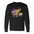 Happy Holi Festival Of Colors Indian Hindu Spring Long Sleeve T-Shirt Gifts ideas