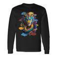 Happy Lunar New Year 2024 Stronger Chinese Dragon Decoration Long Sleeve T-Shirt Gifts ideas