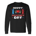 Happy Valentines Day Video Game Controller Heart Toddler Boy Long Sleeve T-Shirt Gifts ideas
