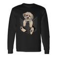 Havanese Dog In Pocket Havanezer Puppy Langarmshirts Geschenkideen