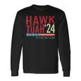 Hawk Tuah Spit On That Thang Hawk Thua Hawk Tua Long Sleeve T-Shirt Gifts ideas