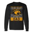Heavy Equipment Operator Dad Occupation Long Sleeve T-Shirt Gifts ideas