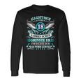 Herren Als Gott Mich Vor 18 Jahen Krinste Er 18Th Birthday S Langarmshirts Geschenkideen