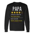 Herren Bester Papa Aller Zeiten Lustigerater Opaatertag Sohn Tochter Langarmshirts Geschenkideen