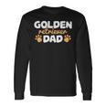 Herren Golden Retriever Dad Papa Süß Langarmshirts Geschenkideen