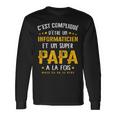 Herren Papa Informatiker Geschenk Lustig Humoratertag Langarmshirts Geschenkideen