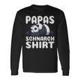 Herren Papa's Schnarch Bester Papaatertag Sohn Langarmshirts Geschenkideen