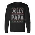 Herren Winterferien X-Mas Santa Jolly Papa Hässliche Weihnachten Langarmshirts Geschenkideen