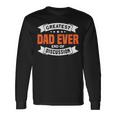 Herrenater Bester Papa Ever Ende Der Diskussion Papa Langarmshirts Geschenkideen