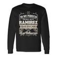 Hombre Camiseta Apellido Ramirez Last Name Ramirez Long Sleeve T-Shirt Gifts ideas